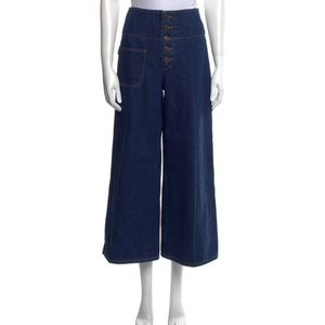 Marc Jacobs Wide Leg Crop Jean